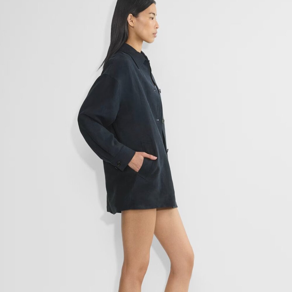 ARITZIA CruiseLinen™ Merchant Jacket - size S - coat - Picture 3 of 5